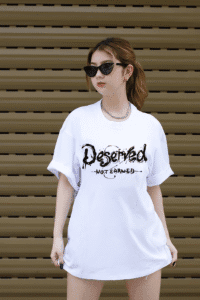 Boxy Fit T-Shirt D&P Apparel 35 Local Brand Streetwear Unisex Back