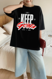 Premium cotton Local Brand T-Shirt Boxy Fit T-Shirt D&P Apparel 35 Keep Going